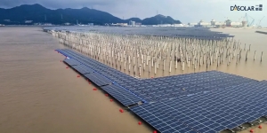 一道新能浙江海上漂浮式光伏系統(tǒng)項目