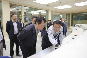 國網(wǎng)浙江省電力公司副局級調研員孔繁鋼調研巨石