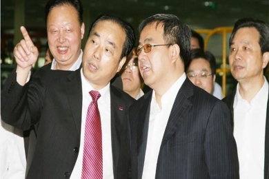 2010年5月，時(shí)任內(nèi)蒙古自治區(qū)黨委書(shū)記、自治區(qū)人大常委會(huì)主任胡春華視察巨石總部。胡春華對(duì)中國(guó)巨石一直以來(lái)依靠科技創(chuàng)新帶動(dòng)企業(yè)進(jìn)步，瞄準(zhǔn)國(guó)際前沿市場(chǎng)研發(fā)新產(chǎn)品的發(fā)展戰(zhàn)略給予了充分肯定。