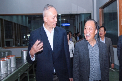 2010年11月，時(shí)任浙江省委常委、組織部長(zhǎng)蔡奇到中國(guó)巨石視察。他對(duì)企業(yè)立足浙江、走向世界的做法給予肯定和鼓勵(lì)，希望企業(yè)積極開(kāi)展?fàn)幃?dāng)“發(fā)展強(qiáng)、黨建強(qiáng)”先進(jìn)企業(yè)活動(dòng)，為企業(yè)科學(xué)發(fā)展注入動(dòng)力，以黨內(nèi)創(chuàng)先帶動(dòng)企業(yè)創(chuàng)先，讓企業(yè)創(chuàng)先爭(zhēng)優(yōu)形成長(zhǎng)效機(jī)制。